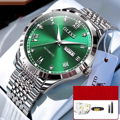 Men's Watch Men's Mechanical Watch Fully Automatic Simple Wind Waterproof Night Light Watch