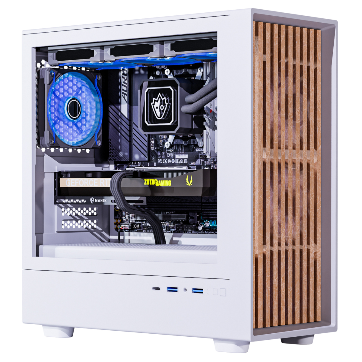 Apex Gaming PCs Apex Kryptonite Gaming Desktop PC Ryzen 5 9600X RTX 5070 Ti